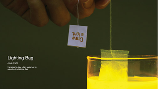 Tea Bag Lighting Concept is Absolutely Tea-lightful